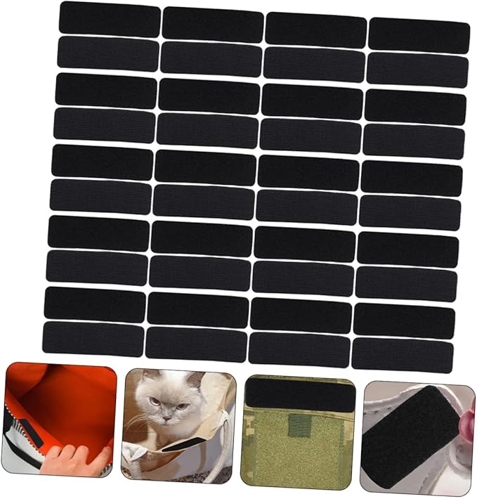 SEWACC 30pcs High Durability Hook and Loop Tape Hotel Carpet Tapes for Home Rug Decoration