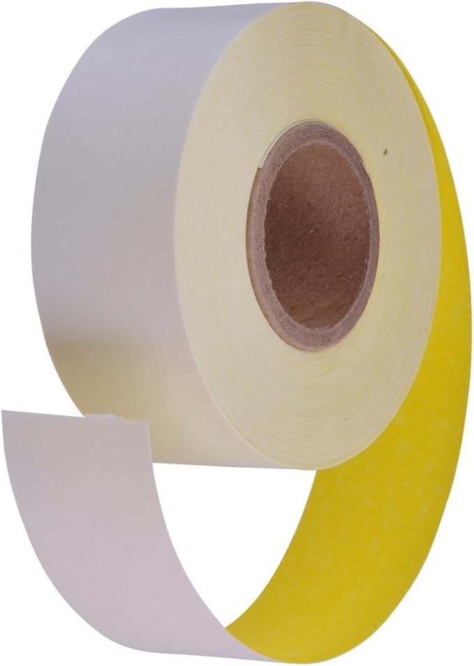 Yellow Labels to Fit The XL Pro® 25EC, 25EE, 25EEA, 25EEAA, and 265P Label Price Guns 20 Pack (Free Ink Roll Included)