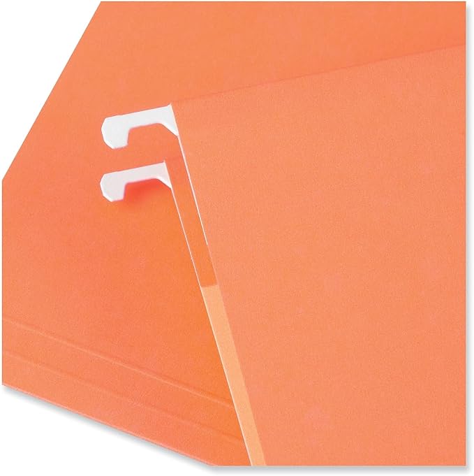 Universal 14121 Hanging File Folders, 1/5 Tab, 11 Point, Letter, Assorted Colors, 25/Box