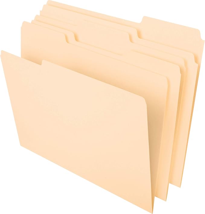 Pendaflex, PFX86413, Heavyweight Manila File Folders, 50 / Box, Manila