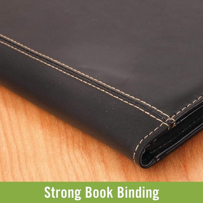 AT-A-GLANCE 2020 Monthly Padfolio, Planner, 9" x 11", Large, Executive, Black (7029005)