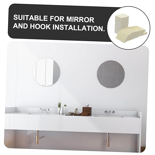 100pcs High Strength Double Sided Tape Heavy Duty Mounting Adhesive Adhesive Squares for Walls Easy to Apply Water and Heat Resistant