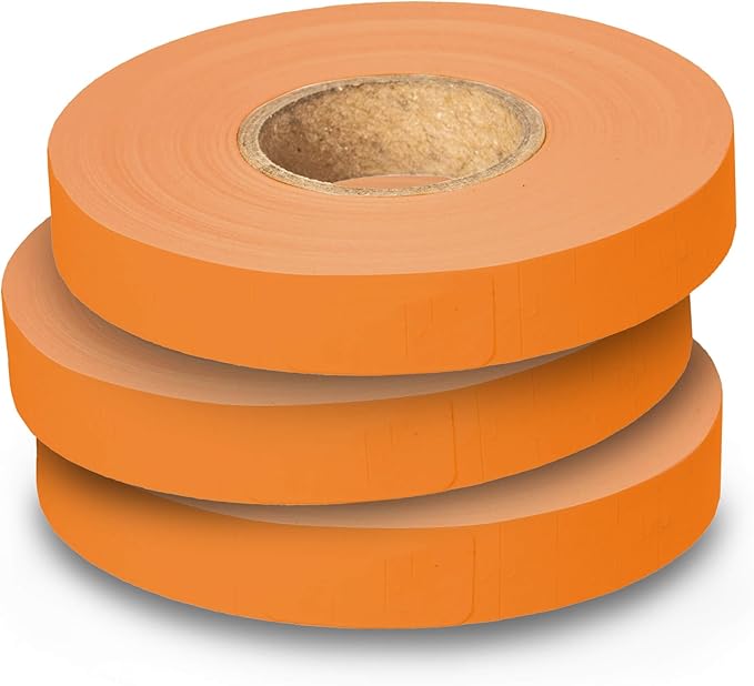 Orange Pricing Labels for Monarch Price Labeler 1 Sleeve,16 Rolls