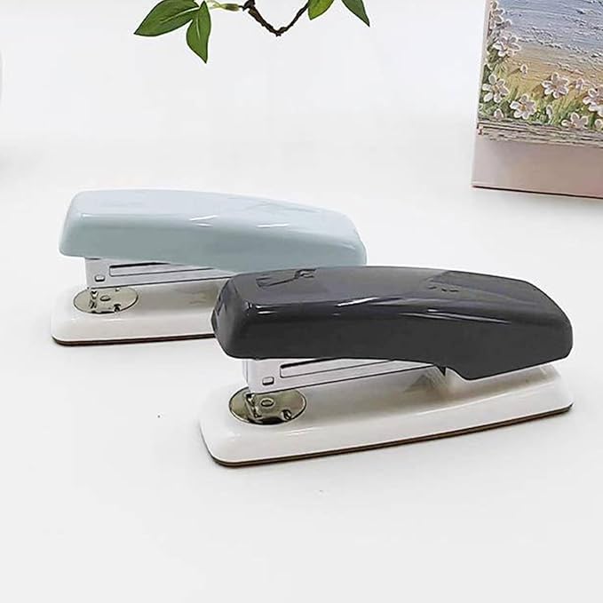 Business Stapler Office Stapler Desktop Stapler Paper Binding Machine Large Size Stapler Colorful Paper Binding Stapler