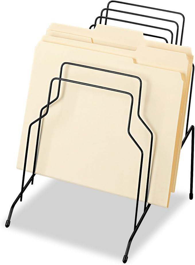 Fellowes 72614 Step File, 8 Compartment, 10-1/8-Inch x12-1/8-Inch x11-13/16-Inch, BK