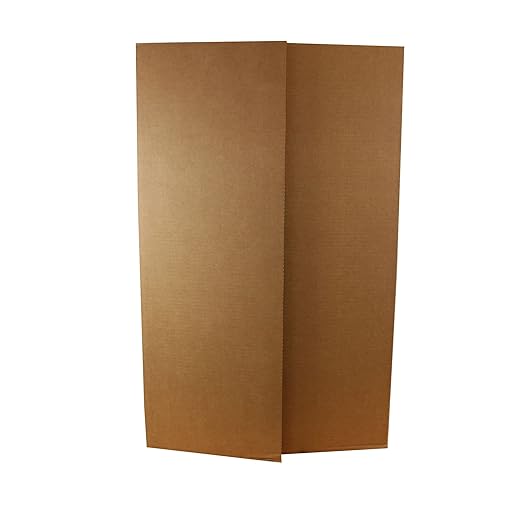 Flipside Products 36” x 48” Project Boards for Presentations, Science Fair, School Projects, Event Displays and Trifold Picture Board, Proudly Made in USA - Sky Blue - 10 Pack
