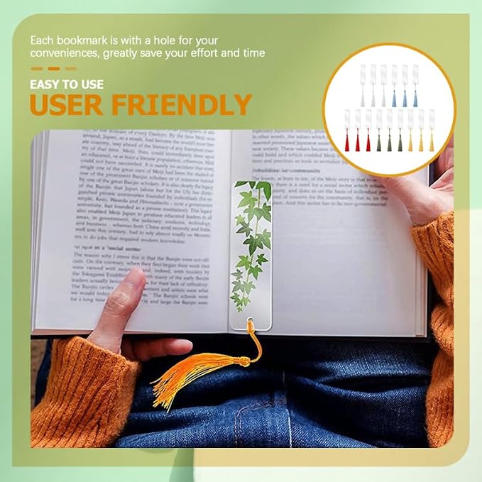 30 Pcs Acrylic Sublimation Bookmark Blank Heat, Transfer Aluminum Metal Bookmarks, Heat Transfer Craft Tag with Colorful Tassels for DIY Reading Projects Crafts, 4.72''x1.26''