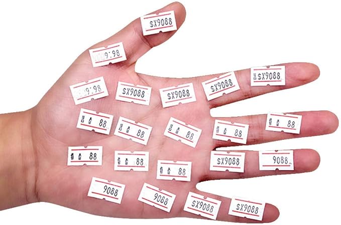 MX5500 EOS Blue 8 Digits Pricing Gun Kit with 7,000 Labels & Spare Ink