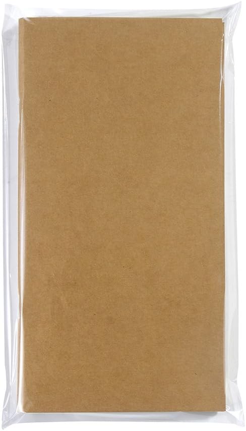 newestor Travelers Notebook Inserts - Graph Refills for Standard Size Travelers Notebook, Set of 3, Total 192 Pages, 8.25 x 4.25 Inches
