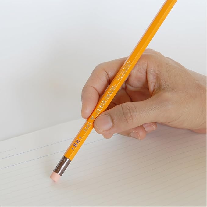 Mitsubishi Pencil 9852 HB Pencil with Eraser, 1 Dozen K9852HB