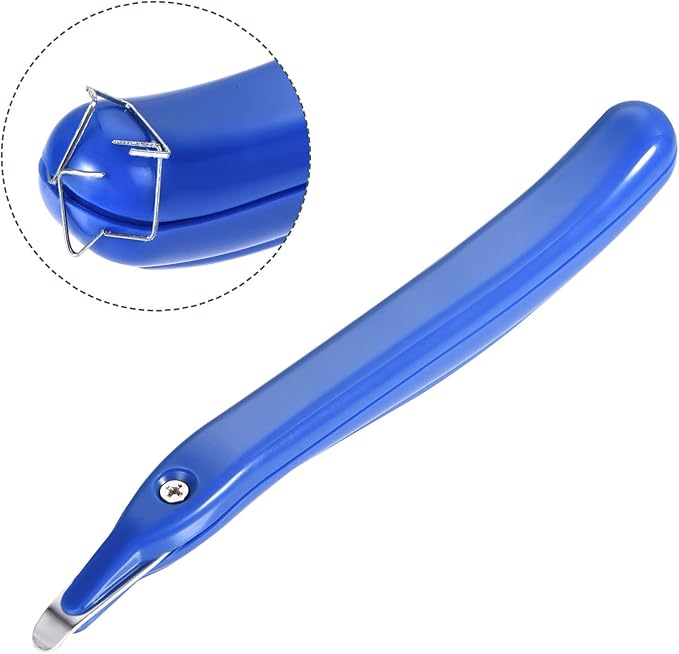 YOKIVE 1 Pcs Staple Remover, Office Magnetic Stapler Puller | Remove Staples Great for Office Home Desktop Accessories (Blue)