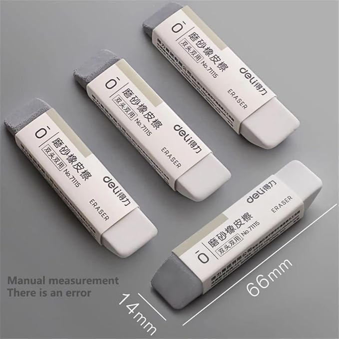 2 Pcs Frosted Eraser Sand Eraser Matte Ink Pen Ballpoint Pen Fountain Ink Correction Supplies Stationery for Ballpoint Fountain Office Supplies