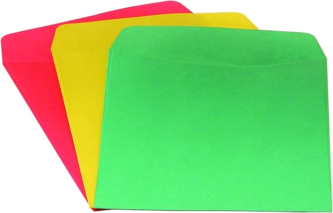 Hygloss Products Behavior Pockets - Motivational for Students & Kids - Red, Yellow & Green - Incentive for Classroom - Early Childhood Education Material - 3.5 x 4.875 Inches - Pack of 75