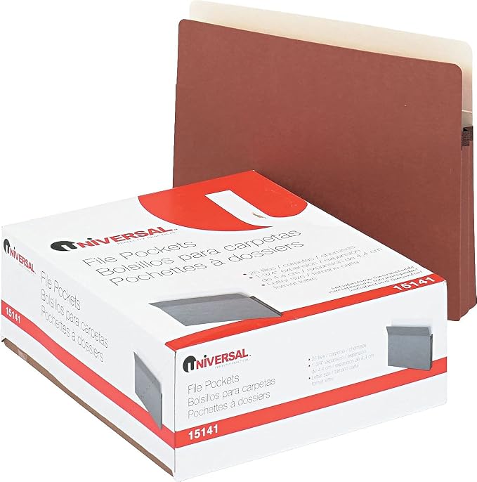 UNV15141 - Universal 1 3/4 Inch Expanding File Pockets