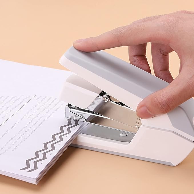 Stapler Stapler Desktop Stapler Multifunctional Manual Stapler 25/50 Sheet Capacity Office Stapler with 1000 Staples Student Supplies Office Stapler (Color : 1, Size : B)