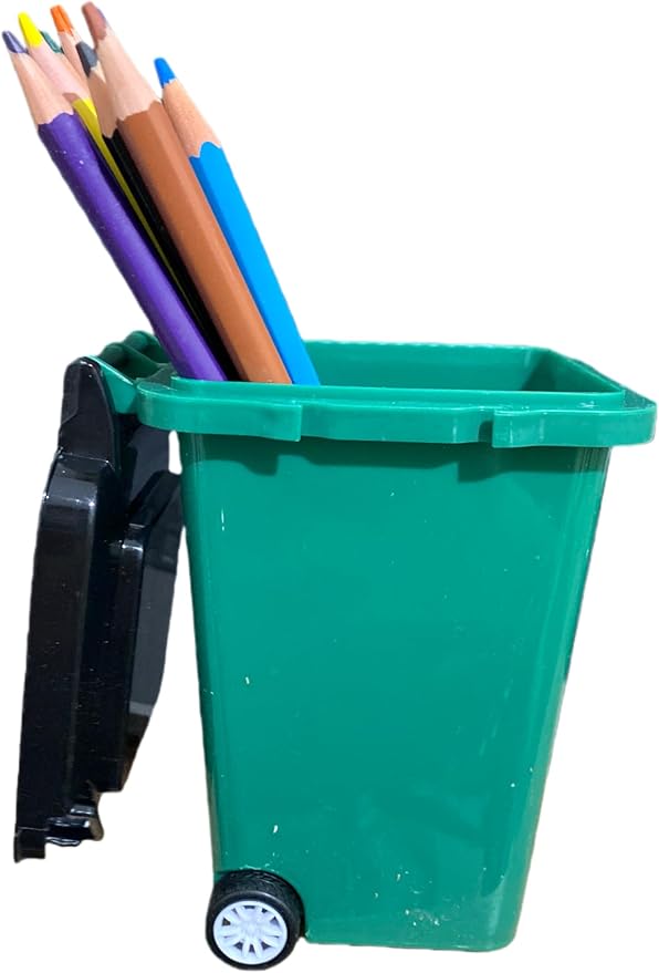 Adorable Cartoons Pencil Holders - Multifunctional Desktop Organizers (Mini Garbage Trash)
