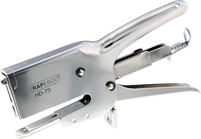 Rapesco Stapling Plier - HD-73 Traditional Packaging Plier, Uses 73 Type 1/4"-1/2" Staples(1169)