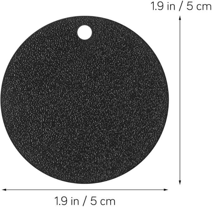 Operitacx 30 Pcs Small Double-Sided Hanging Chalkboard Tags with Twine Erasable Mini Chalk Boards for Party Wedding Holiday and Office Message Labels