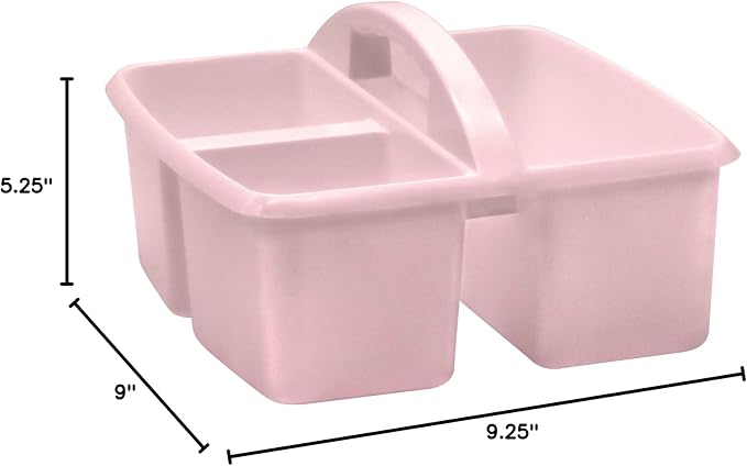 Teacher Created Resources® Blush Plastic Storage Caddy