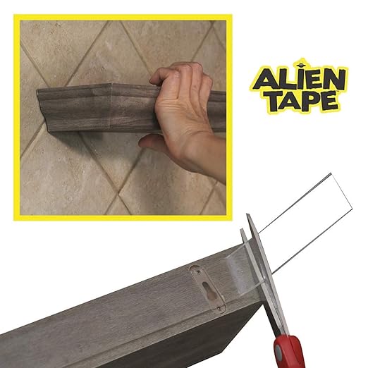 ALIEN TAPE Double Sided Tape Heavy Duty, Nano Tape, Double Sided Mounting Tape, Heavy Duty Double Sided Tape for Walls, Wall Tape, Clear Adhesive Tape for Poster Photo Wall DΓ©cor As Seen on TV 30 Feet