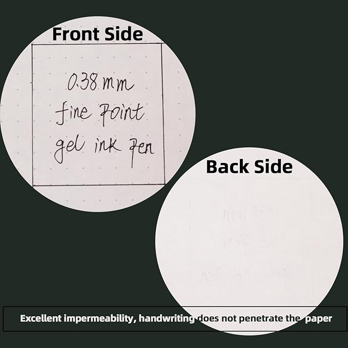 Pens & Pen Refills Set : 6 Gel Pens +6 Refills,0.38mm Black Pens Fine Point Smooth Writing Office Supplies