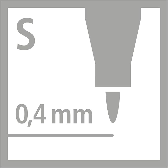 STABILO - OHPen universal - Pen for Overhead Projection - Permanent Superfine (S) - Pack of 4 - Assorted colors