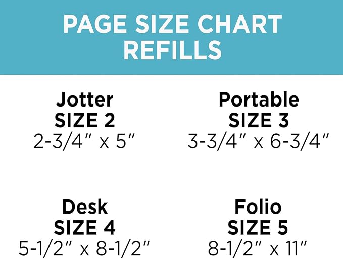 2021 Daily & Monthly Planner Refill by AT-A-GLANCE, 92010 DAY-TIMER, 5-1/2" x 8-1/2", Size 4, Two Page per Day (481-225A-21)