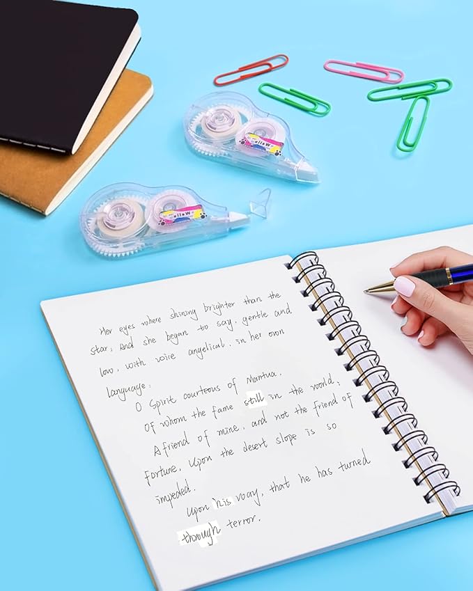 Correction Tape, 12-Pack