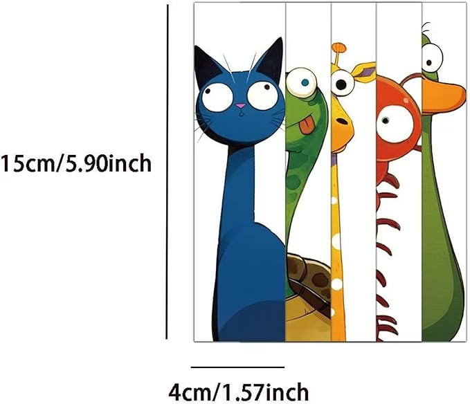 Funny Book Marks for Kids,Christmas Bookmarks,30Pack Book Marks for Reading Kids,Books Lovers,Students,Creative Cartoon Page Holders,Special Kid Bookmarks for Christmas/Easter/Birthday/School Rewards.