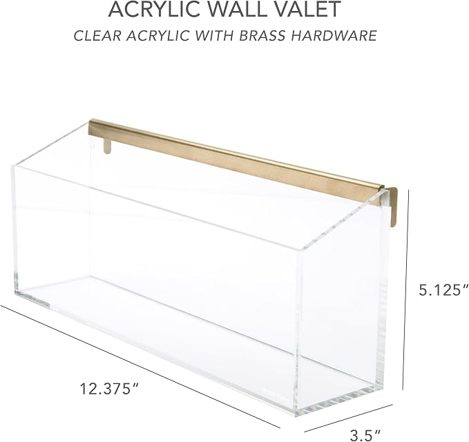 Acrylic Wall Valet