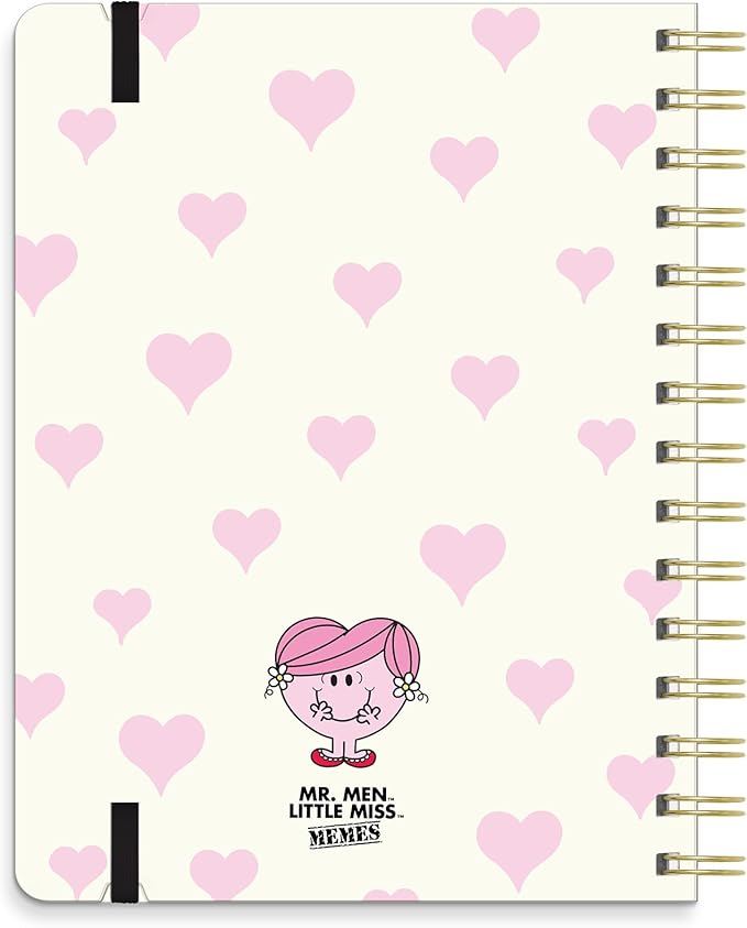 Orange Circle Studio 2026 Planner, Little Miss Organized, Deluxe Compact Flexi Planners, Bound Weekly & Monthly Planner Organizer For School or Work, with Stickers & Notes Pages