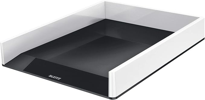 Leitz Wow Desk Accessories Shelf Package Black White (Shelf Package, White │ Black)