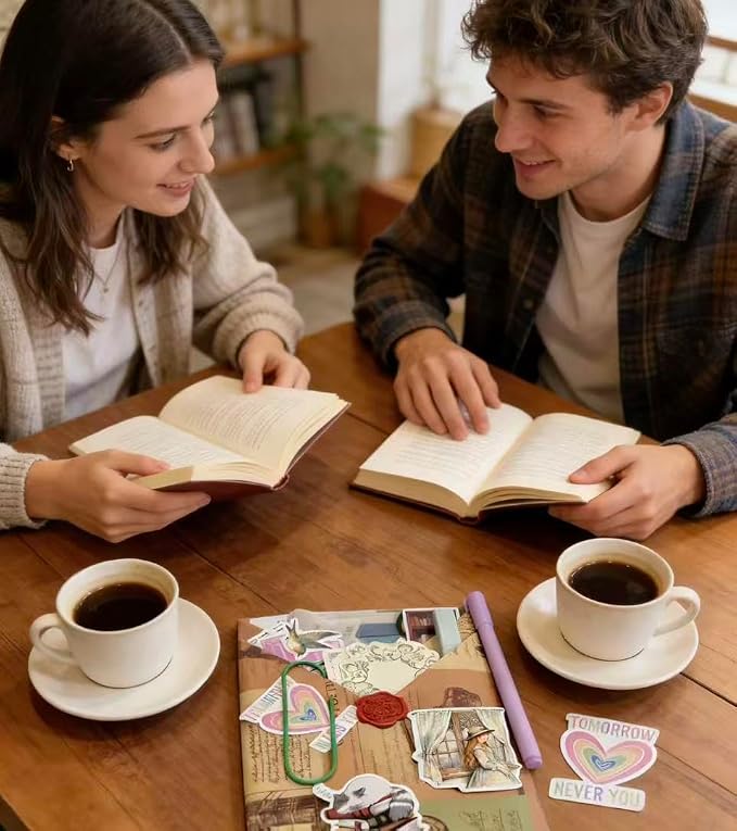 Blind Date with a Book, Mystery Box, Romance, Thriller, Mystery, Fantasy & Non-Fiction | Random Chosen Book with Goodies, Perfect Book Lover Gift for Any Occasion