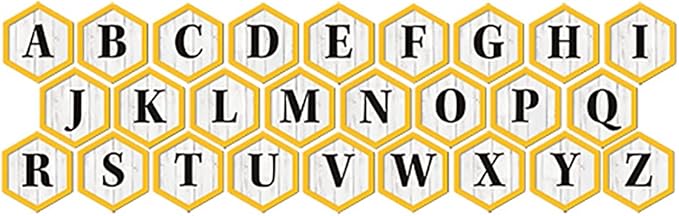 Eureka The Hive Deco Letters, 96 Characters