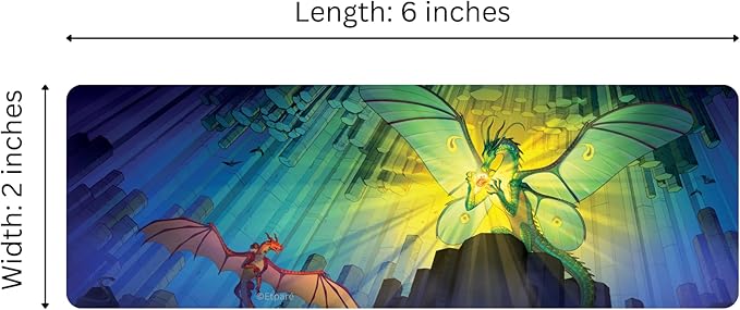 20 pcs Wings of Fire Bookmarks - from Wings of Fire Book 1-15 Author Tui Sutherland Bookmark Merchandise for Double-Sided, Durable, Waterproof Bookmark as Party Favor, Student Rewards