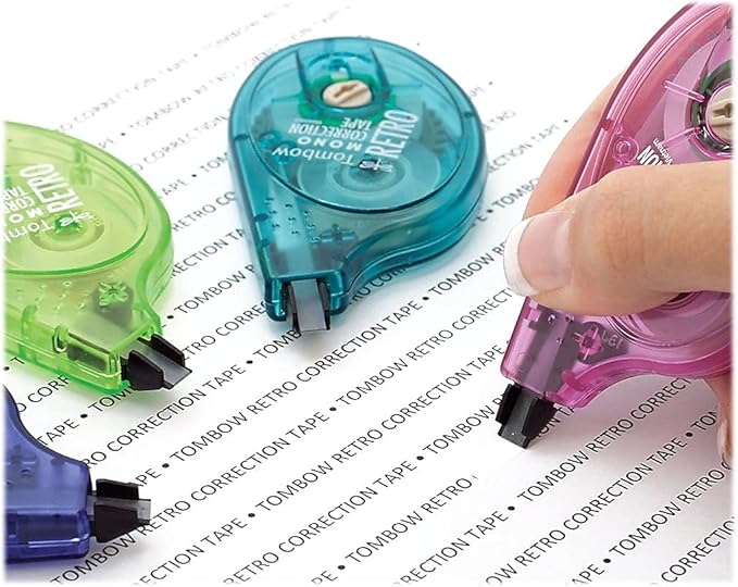 Single-line Bright Dispnsr Correction Tapes (Pack of 4)