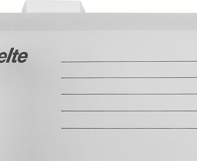 Esselte A4 Reinforced Filing Cabinet Suspension File, Pack 15, Made from Strong 100% Recycled Card, with Tabs and Card Inserts, for Home, Office, School Organisation, Green