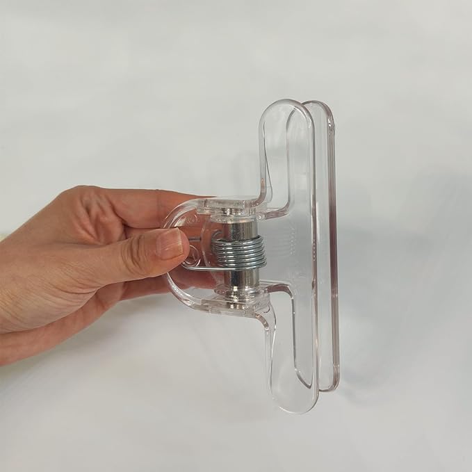 Book Clip Transparent Heavy Book Page Holder Clips, Book Reading Opener Accessories for Teacher Students Clerks Office 1pc