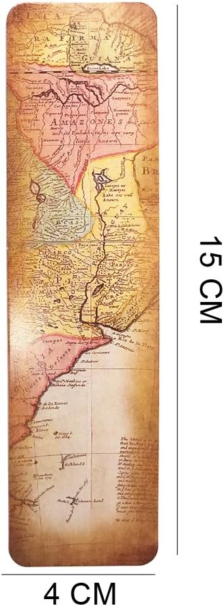 Vintage Style Bookmarks for Women Men Teens, 30PCS (The Secret of Map)