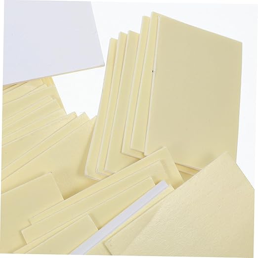 GLEAVI 100pcs Double Sided Tape Heavy Duty Adhesive Double Sided Tape for Hooks Mirrors Office Home