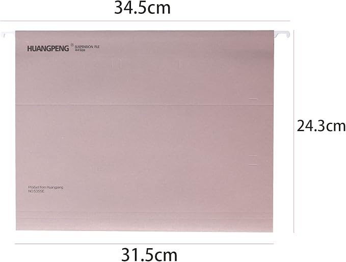 5Pcs A4 Sized Suspension Folder Hanging File Folders with Tabs Colorful Documents Organizer Office School Desktop File Storage