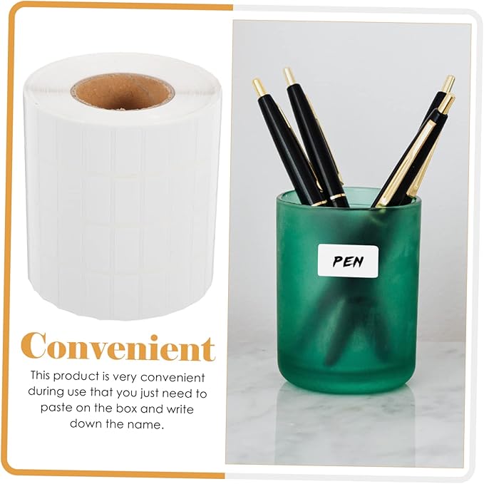 100 Pack 2x1cm Bottle Stickers Self-Adhesive Note Stickers for Home Organization Versatile for Everyday Use