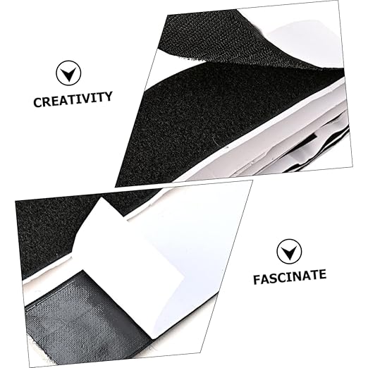 Pedalboard Mounting Tape Strong Adhesive Hook and Loop Fastener for Guitar Pedals Durable Design Bond for Guitars and Effect Pedals