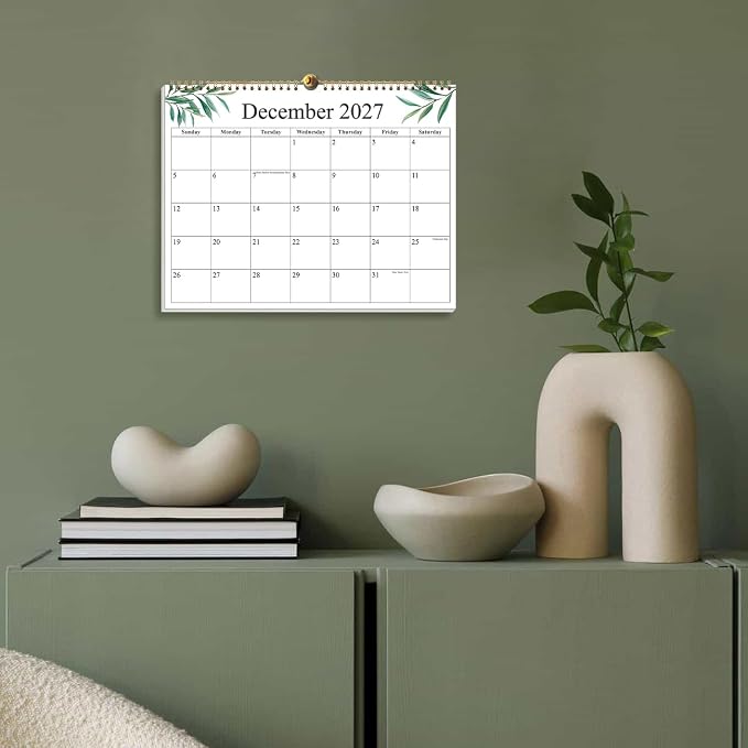 2026-2027 Wall Calendar - Calendar 2026-2027 from June 2026 - December 2027, 19 Months Calendar with Premium Paper, 8.5" x 11", Nature