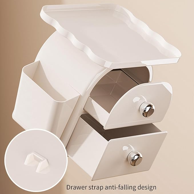 Space Saving Multifunctional Desktop Drawer Storage Box Ideal for Organizing Offices Supplies Makeup Accessories Presentation Storage Box