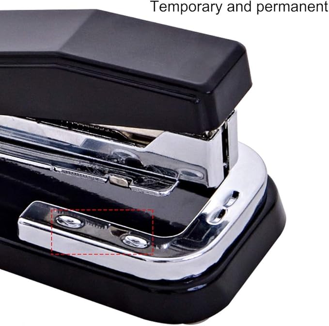 360 Degree Rotating Stapler School Desktop Stapler Portable Standard Staplers for Paper Binding School Office Accessories(C)