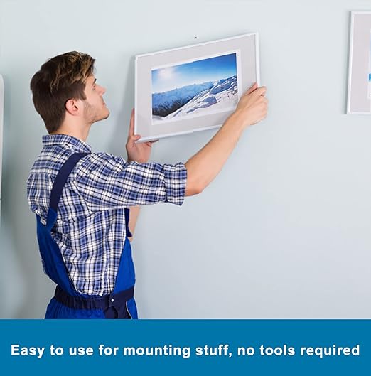 3M Double Sided Tape 2in X 9.85ft,Heavy Duty Removable Mounting Tape, Picture Hanging Adhesive Strips