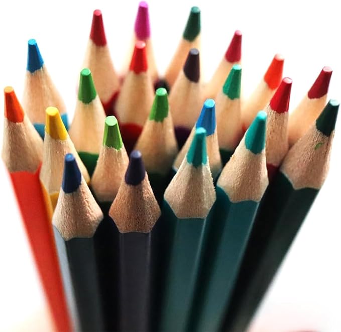 S & E TEACHER'S EDITION 432Pcs Colored Pencils, Pre-sharpened, coloring pencils Christmas Gifts 12 Colors, 12pcs/box, 36Boxes, Total: 432Pcs.