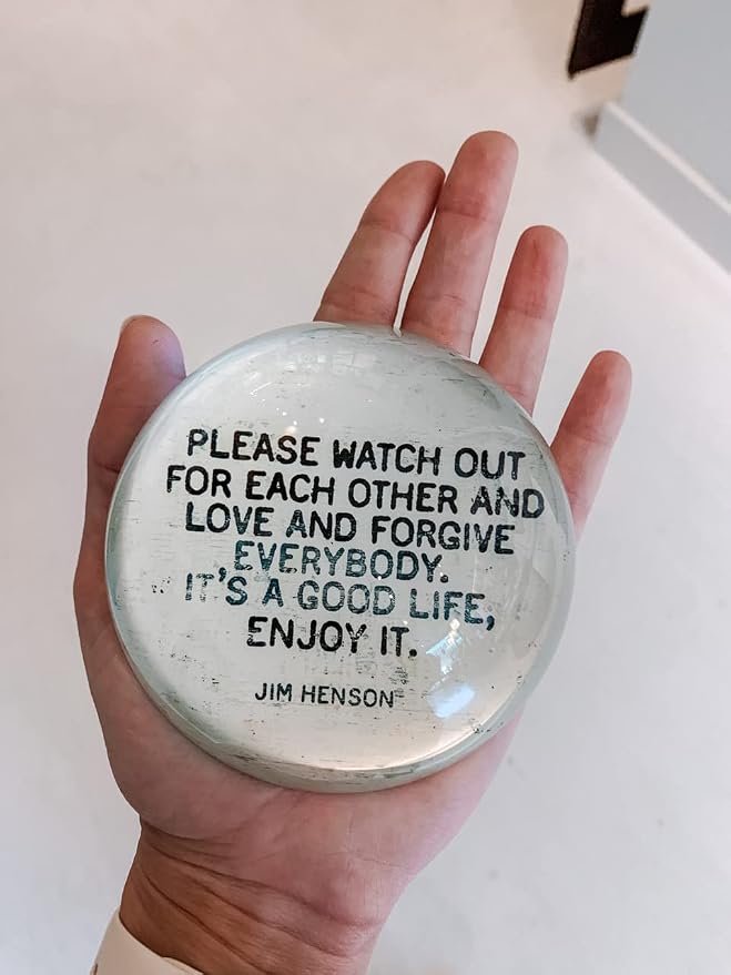 Sugarboo & Co. Jim Henson Paperweight - 4"x4"