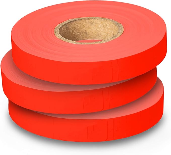Red Pricing Labels for Monarch Price Labeler, 2 Sleeves, 32 Rolls